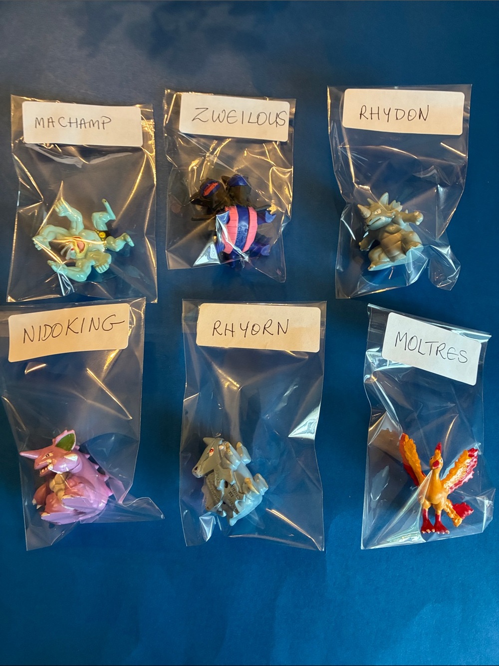 Pokémon - TOMY Figures - Lot of 6